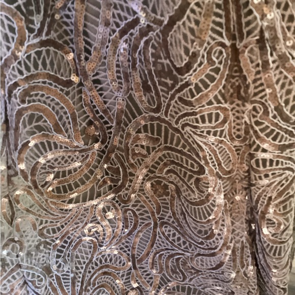 Tadashi Shoji Stunning Sequin Formal Evening Gown  Size 10 - Picture 11 of 17